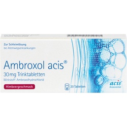 acis Arzneimittel AMBROXOL acis 30 mg Trinktabletten Husten & Bronchitis