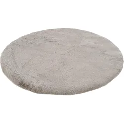 Badematte KAYOOM "Rabbit", grau (hellgrau), H:22mm, Polyester, Badematten, weiche Kaninchenfell Haptik, Badezimmer, Kinderzimmer, Schlafzimmer