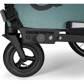 Qeridoo Qupa 1 Plus Kinderfahrradanhänger blau