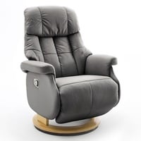 MCA Furniture Calgary Comfort Relaxsessel mit Fußstütze, taupe/natur