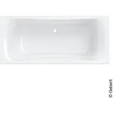 Geberit Renova Duo Rechteck-Badewanne, Einbau, 554209011,