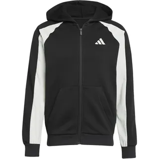 Adidas Seasonal Essentials Colorblock Reißverschlusspullover Black L