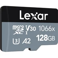 Lexar Professional 1066x 128 GB MicroSDXC Card 128GB High-Performance UHS-I U3,