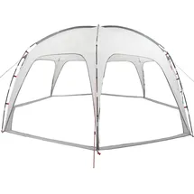 vidaXL Kuppelzelt 6,95 x 6,95 m Grau