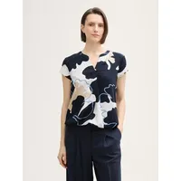 Tom Tailor Damen 1045238 Bluse, 37124 - Big Floral