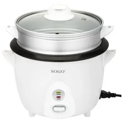 Sogo Elektrischer Reiskocher - Klassisch 1,5 L