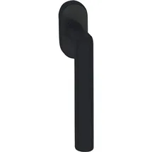 Marchesi Fenstergriff GEHRUNG Rastung, 7 x 42 mm, Edelstahl schwarz matt