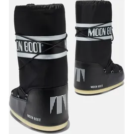 MOON BOOT Icon Nylon schwarz 39-41