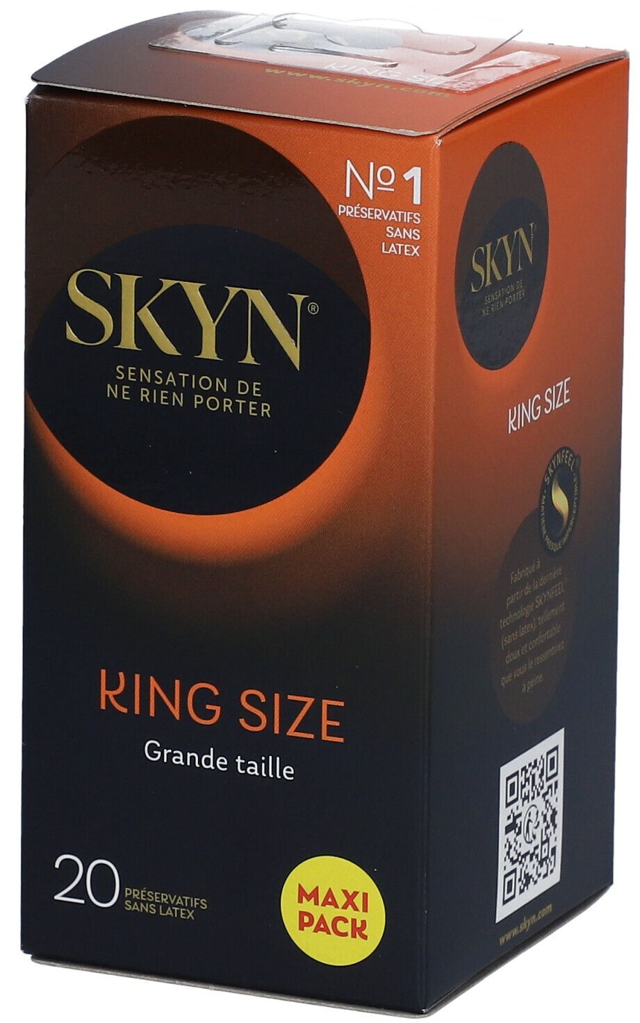 MANIX® SKYN® King Size Grande taille 20 pc(s) préservatif(s)