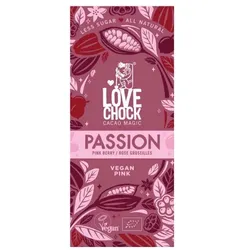 Lovechock Tafel Passion Beeren Schokolade bio