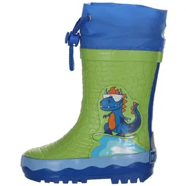 Playshoes Gummistiefel Dino Blau/Orange 25