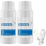 WC Reiniger Extra Stark, Toilet Active Oxygen Agent, Entfernt Kraftvoll Kalk & Urinstein, Toilettenreiniger für Toiletten, Haushalts Toilettenkanalreiniger, Rohrreiniger KüChe, WC, Bad (01)