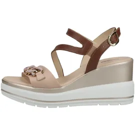 Nero Giardini Keilsandalette Damen Beige/Braun 39
