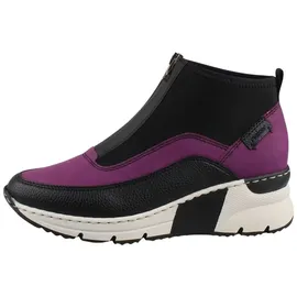 Rieker N6352 schwarz-lila 37