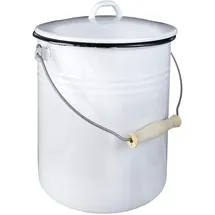 Krüger Mülleimer 10 l Weiß