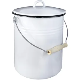 Krüger Mülleimer 10 l Weiß
