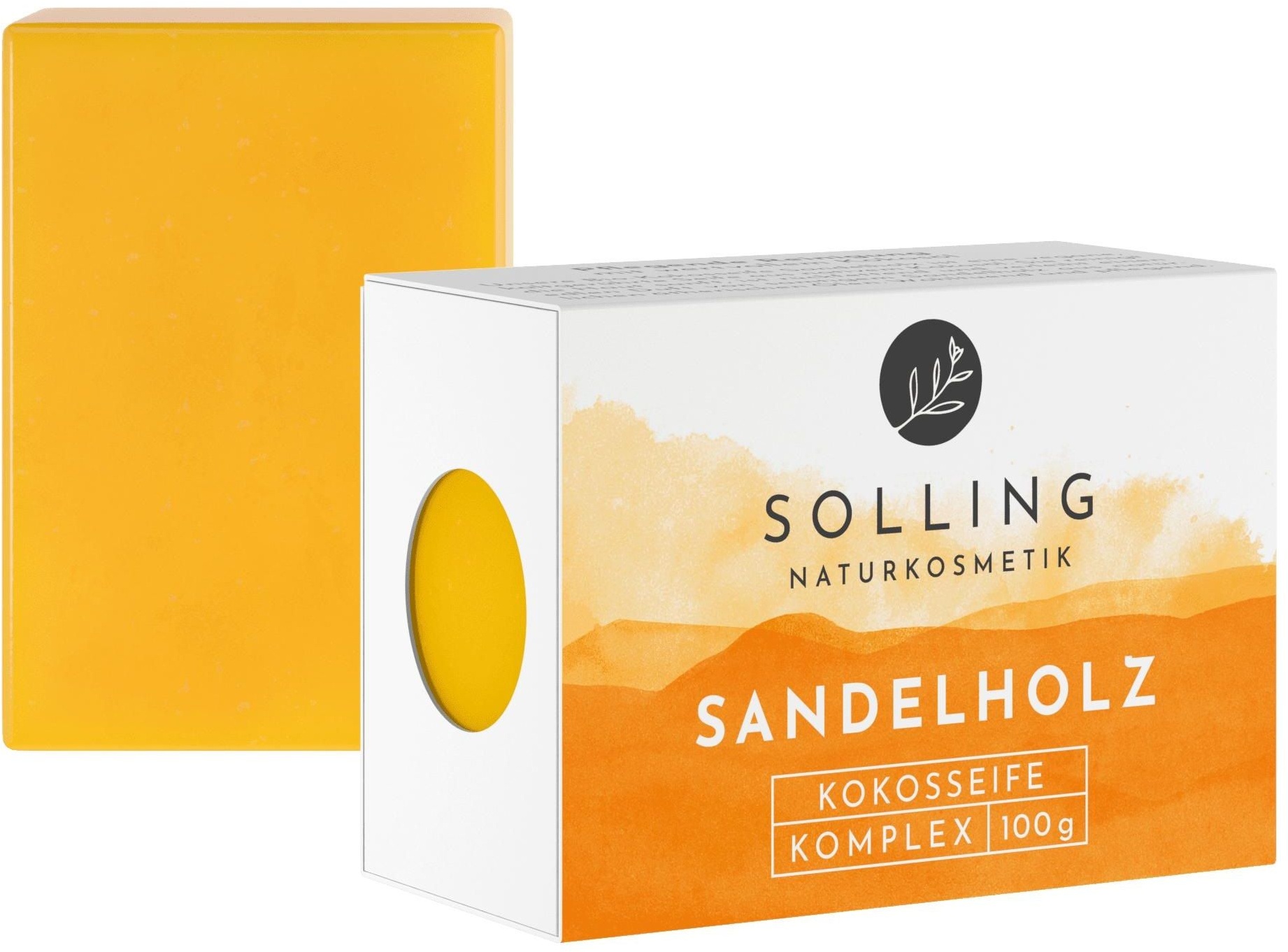 Solling Naturkosmetik Sandelholz Kokosseife Seife 100 g Unisex