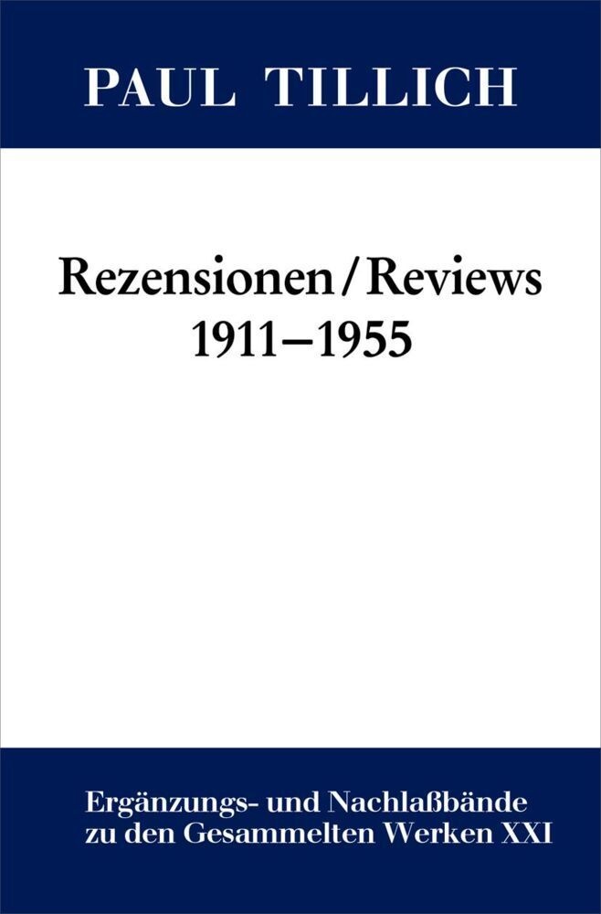 Rezensionen / Reviews 1911-1955  Gebunden