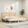 vidaXL Massivholzbett 180 x 200 cm Braun