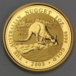Goldmünze 1oz Känguru 2003 Australian Nugget (Australien)