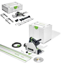 Festool Tauchsäge TS 55 FEBQ Plus FS inkl. Zubehör und Set FS-SYS/2
