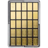 Heimerle & Meule 25 x 1 Gramm Goldbarren Heimerle + Meule