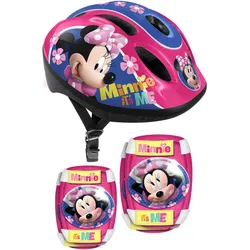 Disney kinderhelm mit Polstern Minnie Mouse Mädchen rosa 5-teilig 50-74cm 0-12M