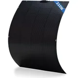 FIREFLY ENERGY 210W Flexibles Solarmodul Monokristallines Solarmodul Photovoltaikmodul Solarmodul für Wohnwagen, Boote, Dächer