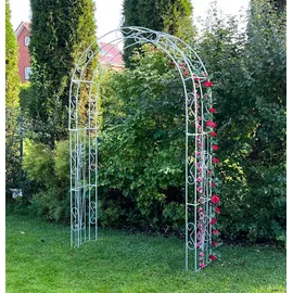 DanDiBo Ambiente Rosenbogen 140 x 0 x 0 cm Rosa/Silber
