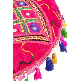 Marrakesch Orient & Mediterran Interior Bahri Rundkissen Ø 55 cm Pink