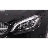 RDX Racedesign Scheinwerferblenden kompatibel mit Mercedes A-Klasse (W176) 2012-2019 (ABS), Unlackiert