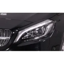 RDX Racedesign Scheinwerferblenden kompatibel mit Mercedes A-Klasse (W176) 2012-2019 (ABS), Unlackiert