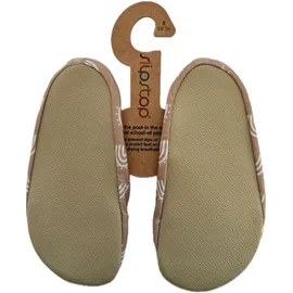 Slipstop Badeschuhe Caramel Junior beige, M 27/29 - Beige - 27-29