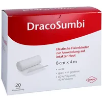 Dr. Ausbüttel & Co. GmbH Dracosumbi Fixierbinde 8 cmx4 m weiß 20 St