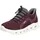 Rieker Slip-On Sneaker grau/rot 38