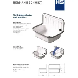 Hermann Schmidt Waschtisch 50,5 x 37,0 cm (802000)