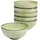 CreaTable Dipschale Nature Collection Beige 6-tlg.