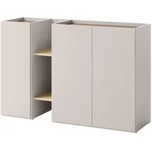 Mirjan24 Kommode Sigma 3D SG06 mit 3 Tueren - Sideboards, Kommoden