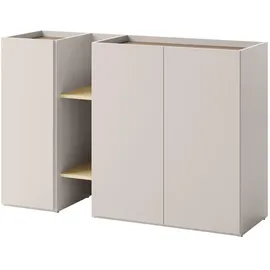 Mirjan24 Kommode Sigma 3D SG06 mit 3 Tueren - Sideboards, Kommoden
