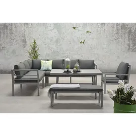 Garden Impressions Hohe Dining Aluminium Lounge Blakes XL Anthrazit Links, inklusive zusätzlichem Sessel