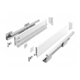 MS Beschläge Schubladensystem Weiß Soft Close 300mm 86mm