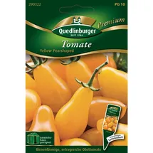 Quedlinburger Saatgut Tomate, Yellow Pearshaped F1