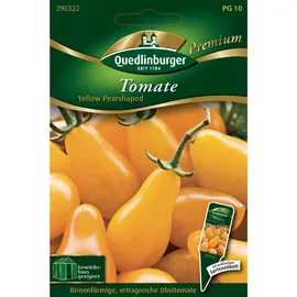 Quedlinburger Saatgut Tomate, Yellow Pearshaped F1