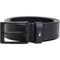 Tommy Hilfiger Herrengürtel Leder 3,5 cm Blau 110