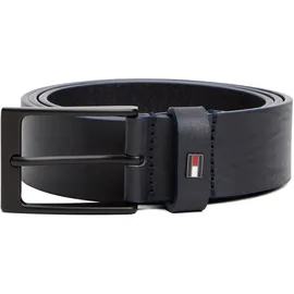 Tommy Hilfiger Herrengürtel Leder 3,5 cm Blau 110