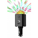 Technaxx Disco Mobile-Auto Charger TX-159 Belastbarkeit Strom max.=2.1 A (4908) - Schwarz