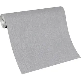 Erismann Vliestapete Uni hellgrau 10,05 x 0,53 m 0 g grau 10396-31