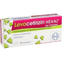 Hexal Levocetirizin HEXAL bei Allergien 5mg Filmtabl.