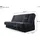 moeblo Schlafsofa CYPRUS – Sofa Kippsofa Klappsofa Click-Clack Couch für Wohnzimmer Federkern Sofagarnitur Polstersofa mit Bettkasten und Schlaf... - Beige/Weiß