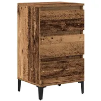VidaXL Nachttisch Altholz 40x35x70 cm Werkstoffholz